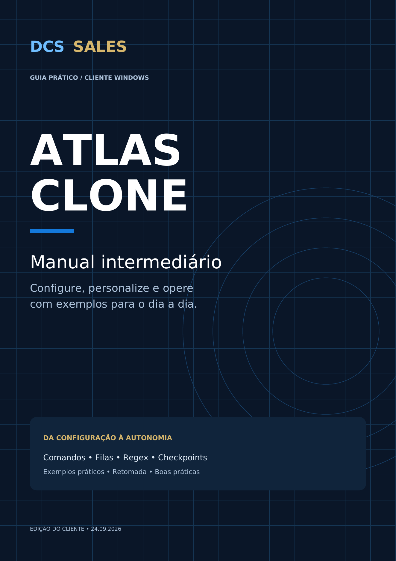 Manual intermediário ATLAS CLONE
